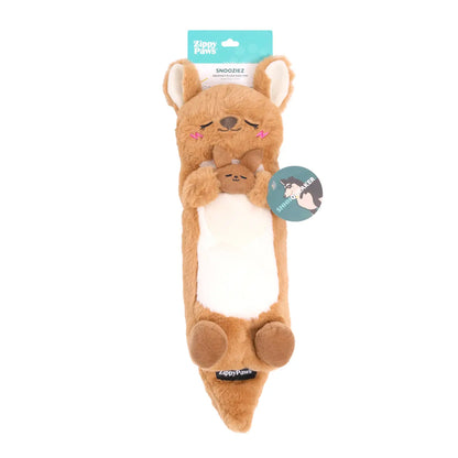 Kangaroo Snooziez Silent Dog Toy