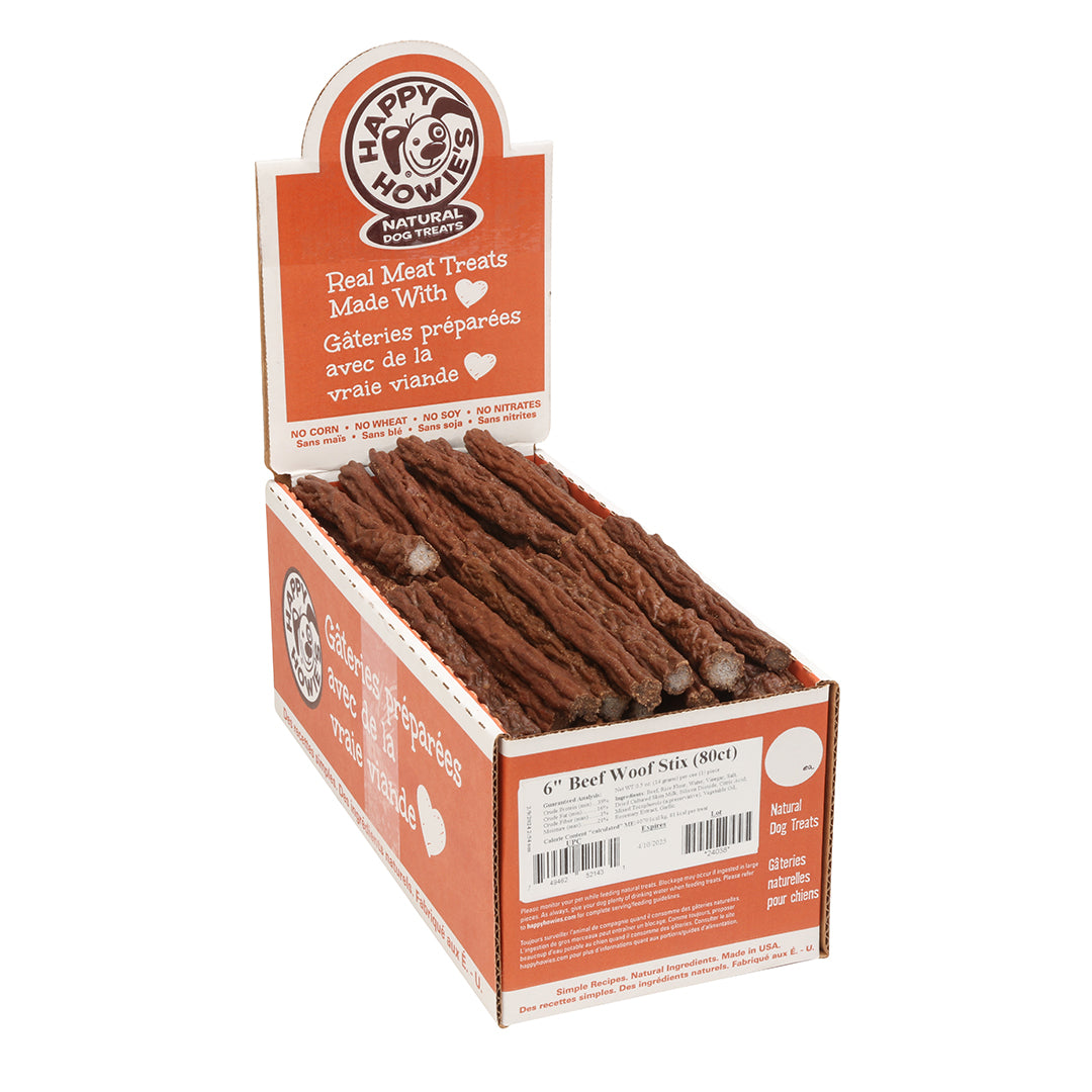 Beef Woof Stix 6"
