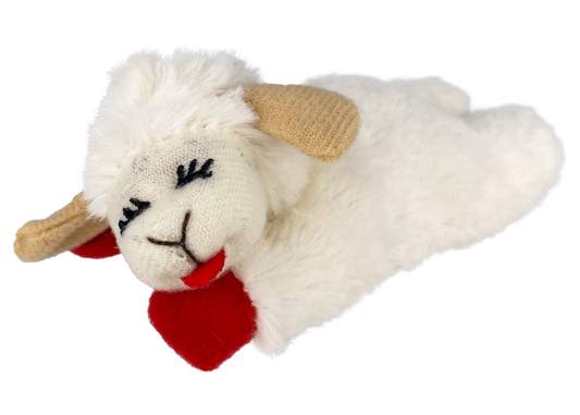 Lamb Chop Cat Toy 4"