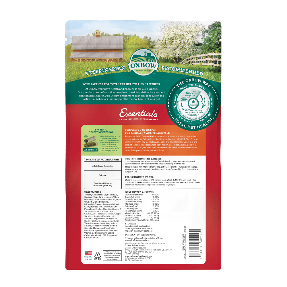 Essential Adult Guinea Pig Food 5#