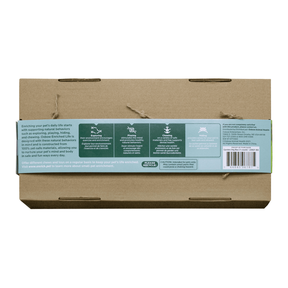 ENRICHED LIFE – GARDEN DIG BOX for Small Animals
