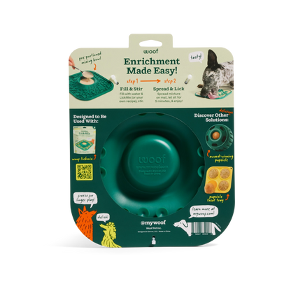 The Woof LickMat - Green