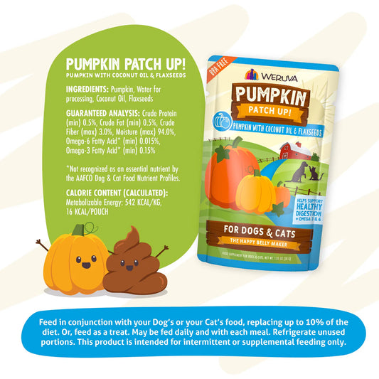 Pumpkin Patch Up Pumpkin with Coconut Oil & Flaxseeds Pumpkin Supplement