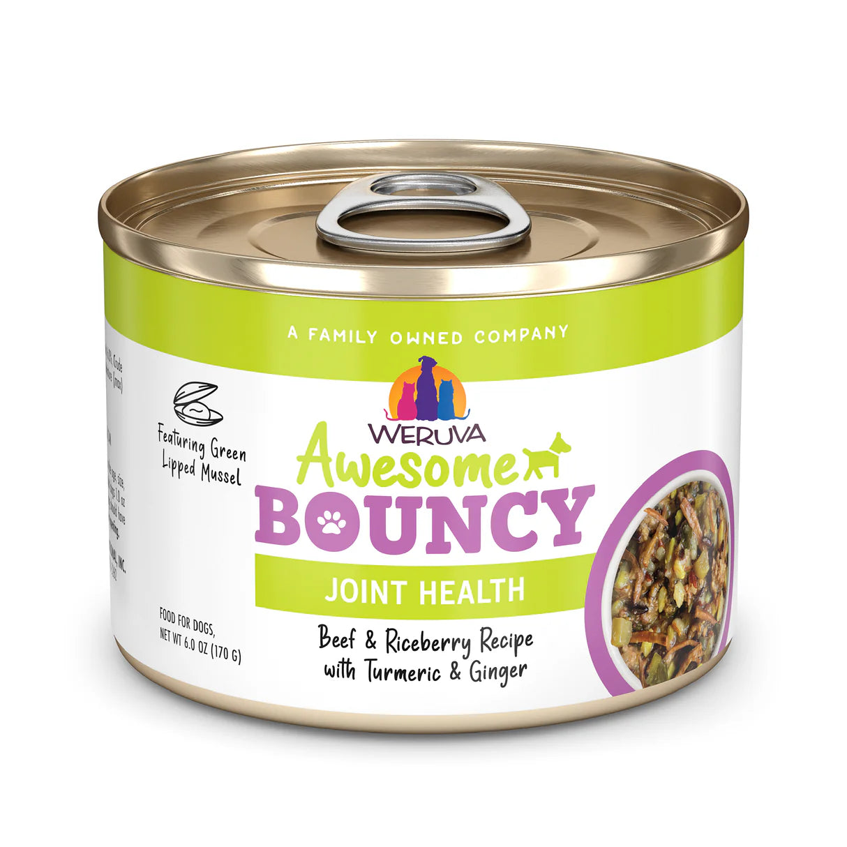 Awesome Bouncy Beef & Riceberry Recipe with Turmeric & Ginger in Gravy