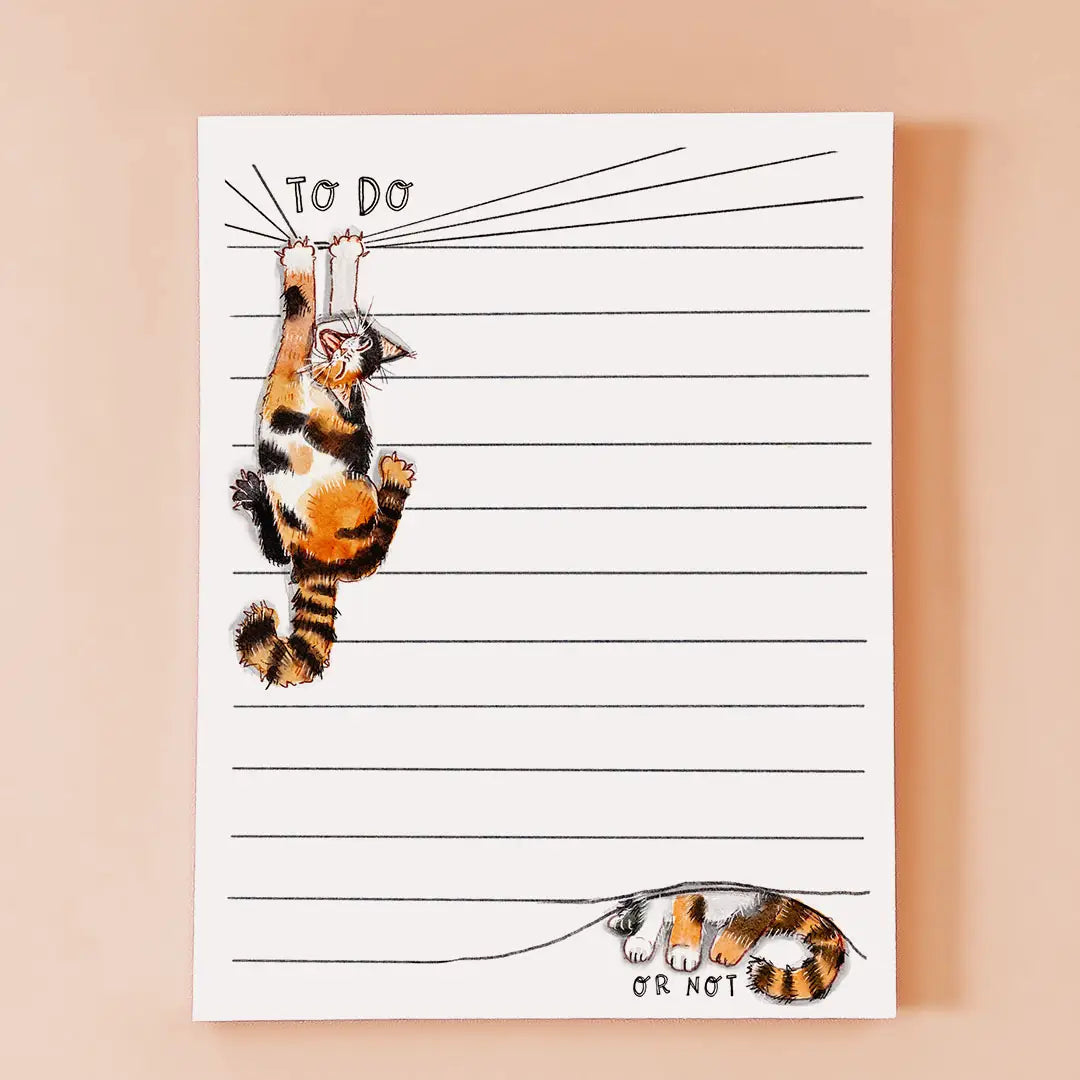 Calico To Do Or Not To Do - Memo Notepad