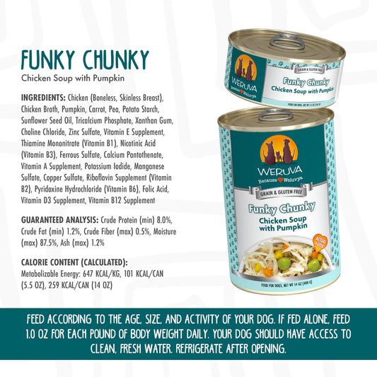 Funky Chunky Chicken Soup with Pumpkin