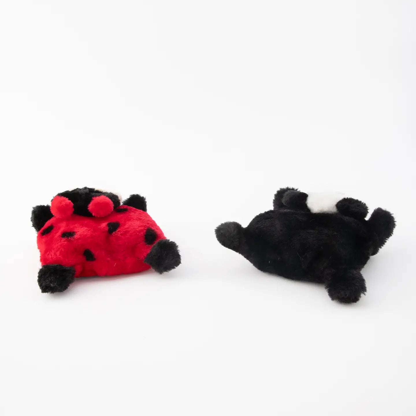 Ladybug, Panda Squeakie Pads Dog Toy