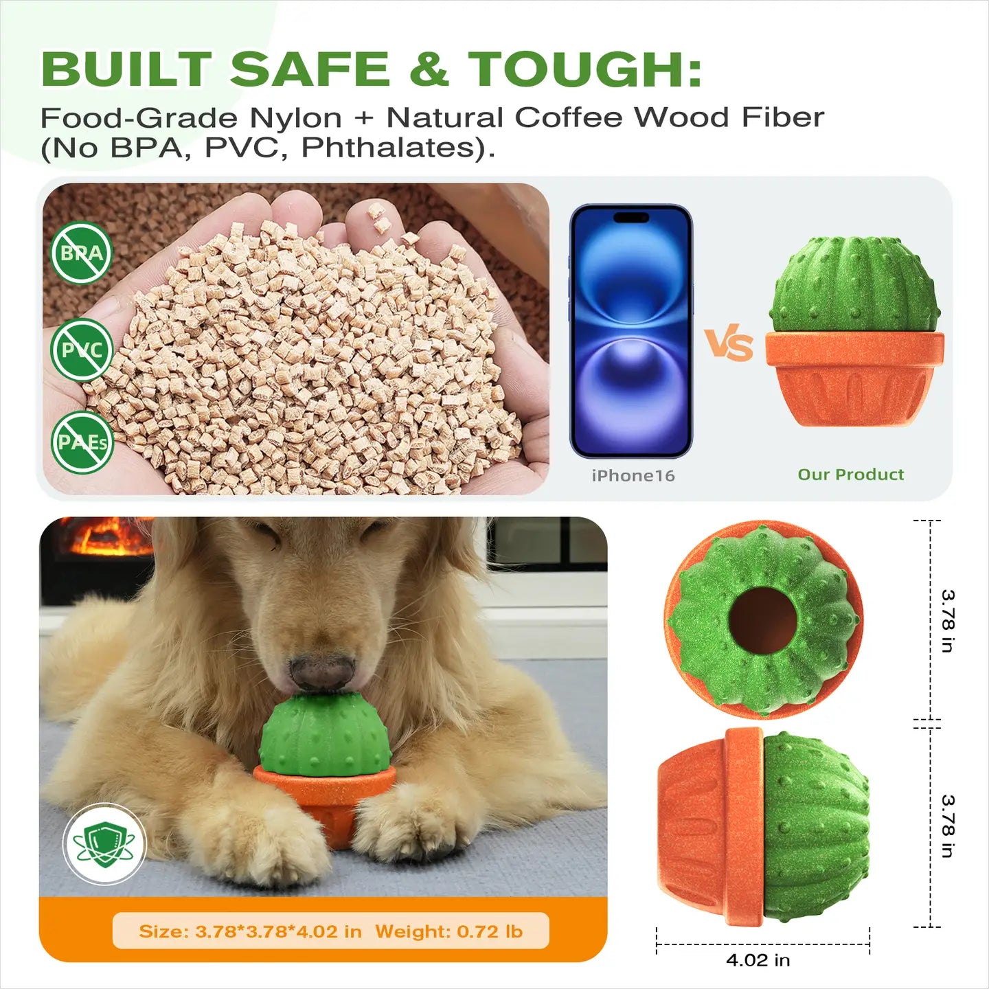 All in One 3 in 1 Dog Enrichment Toy