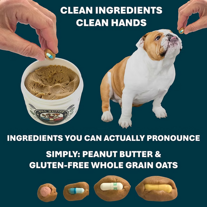 Pill Butter 4.2oz Peanut Butter