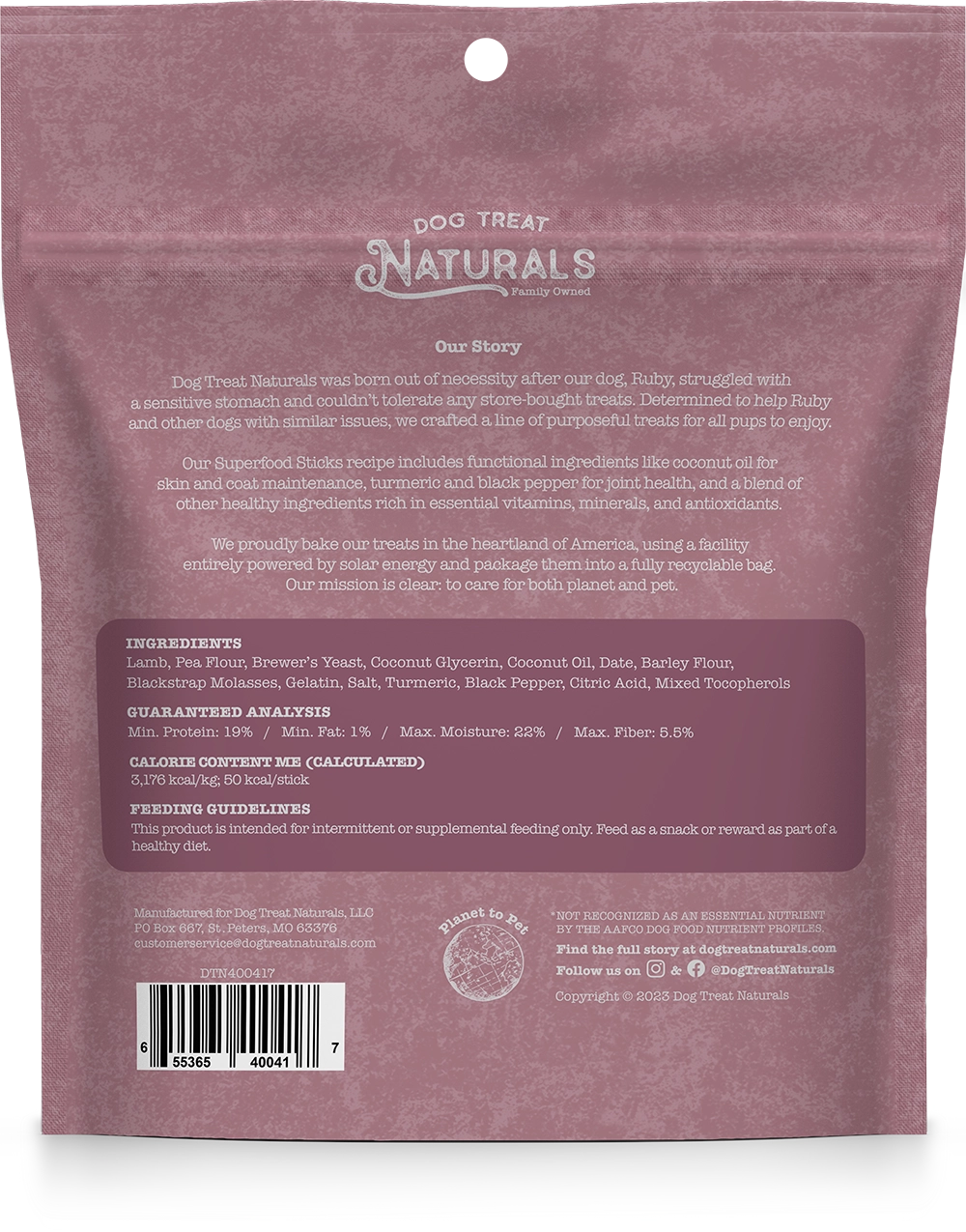 LAMB & DATE SUPERFOOD STICKS
