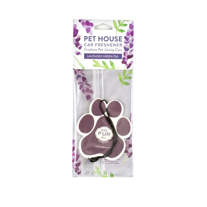 Pet House Lavender Green Tea Car Air Freshener