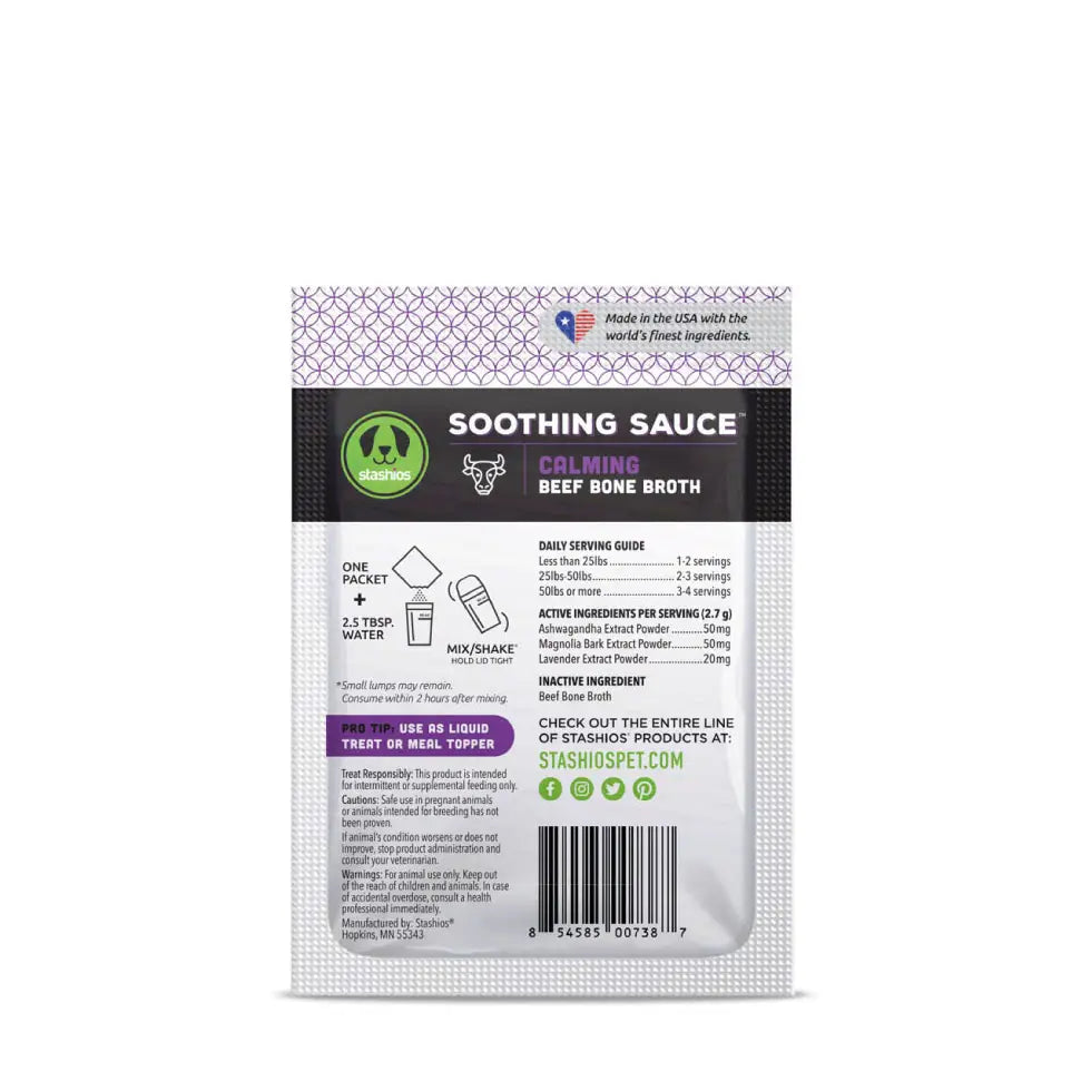 Soothing Sauce - Single Serving Packet (Beef Calming)