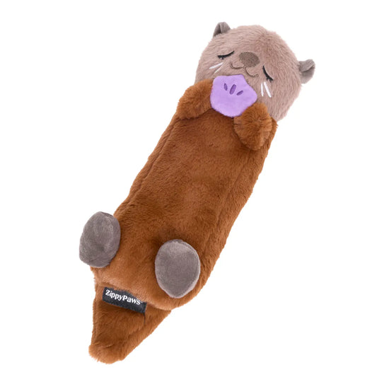 Otter Snooziez Silent Dog Toy