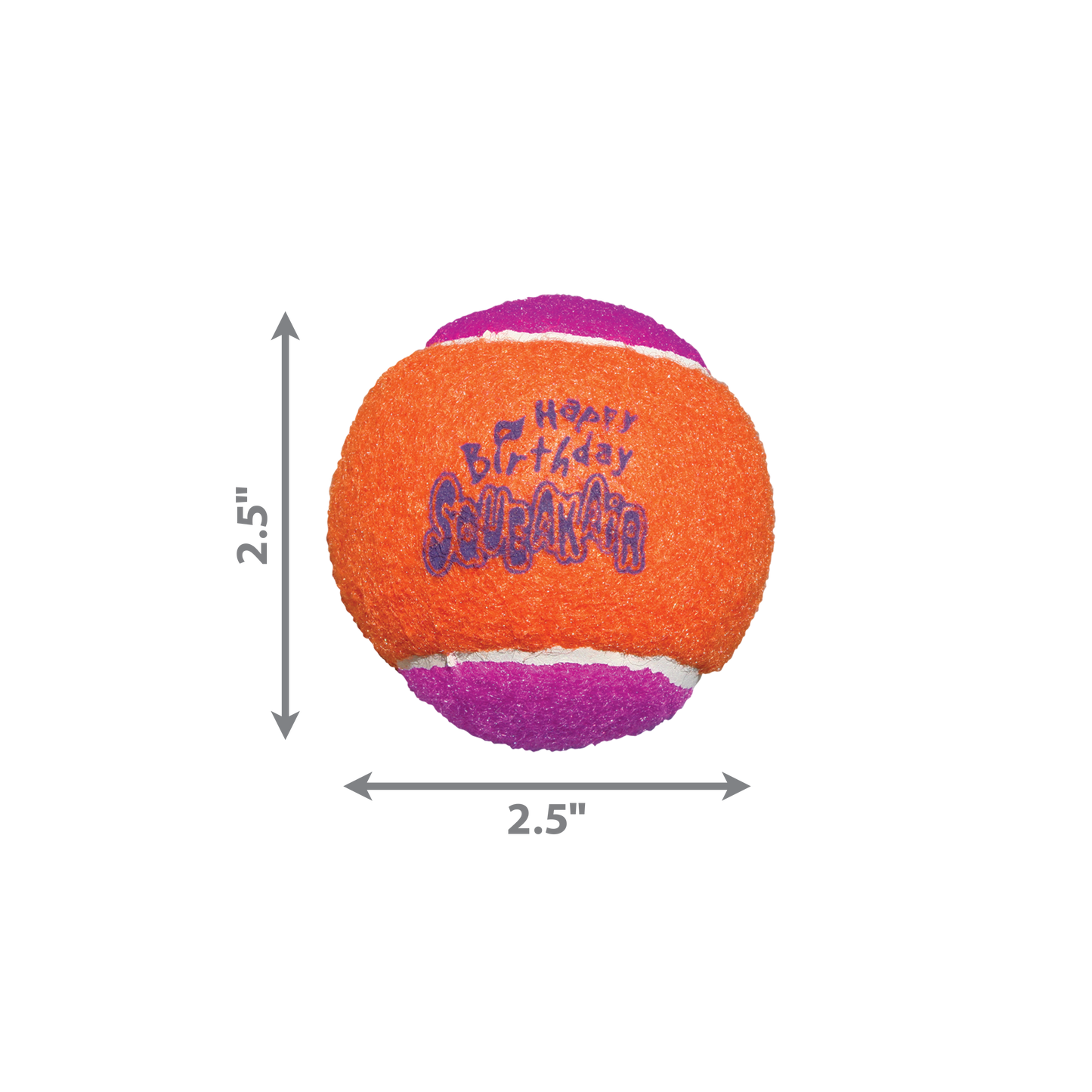 Kong SQUEAKAIR BIRTHDAY BALLS 3-PK