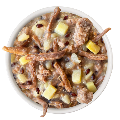 Awesome Shiny Beef & Brown Rice Recipe with Flaxseed in Gravy
