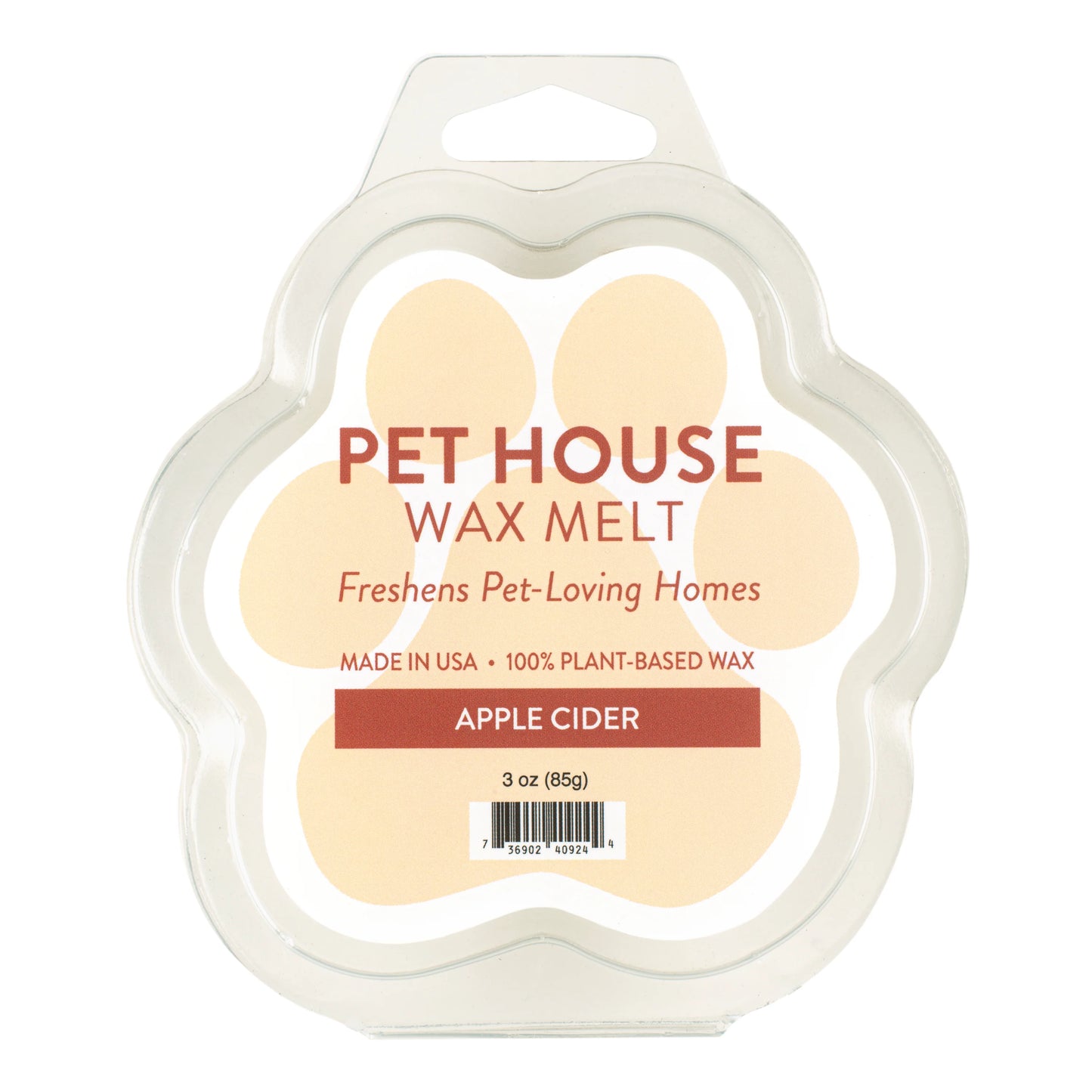 Pet House Apple Cider Wax Melt 3 oz