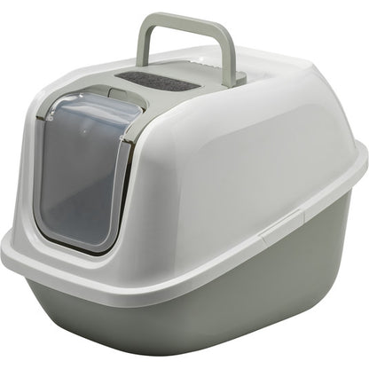 MODERNA COMFY DELUXE CLOSED LITTER BOX OLIVE