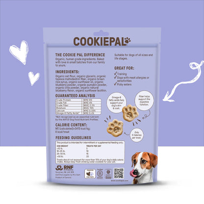 COOKIE PAL SOFT BITES Blueberry & Pumpkin Soft Baked Bites