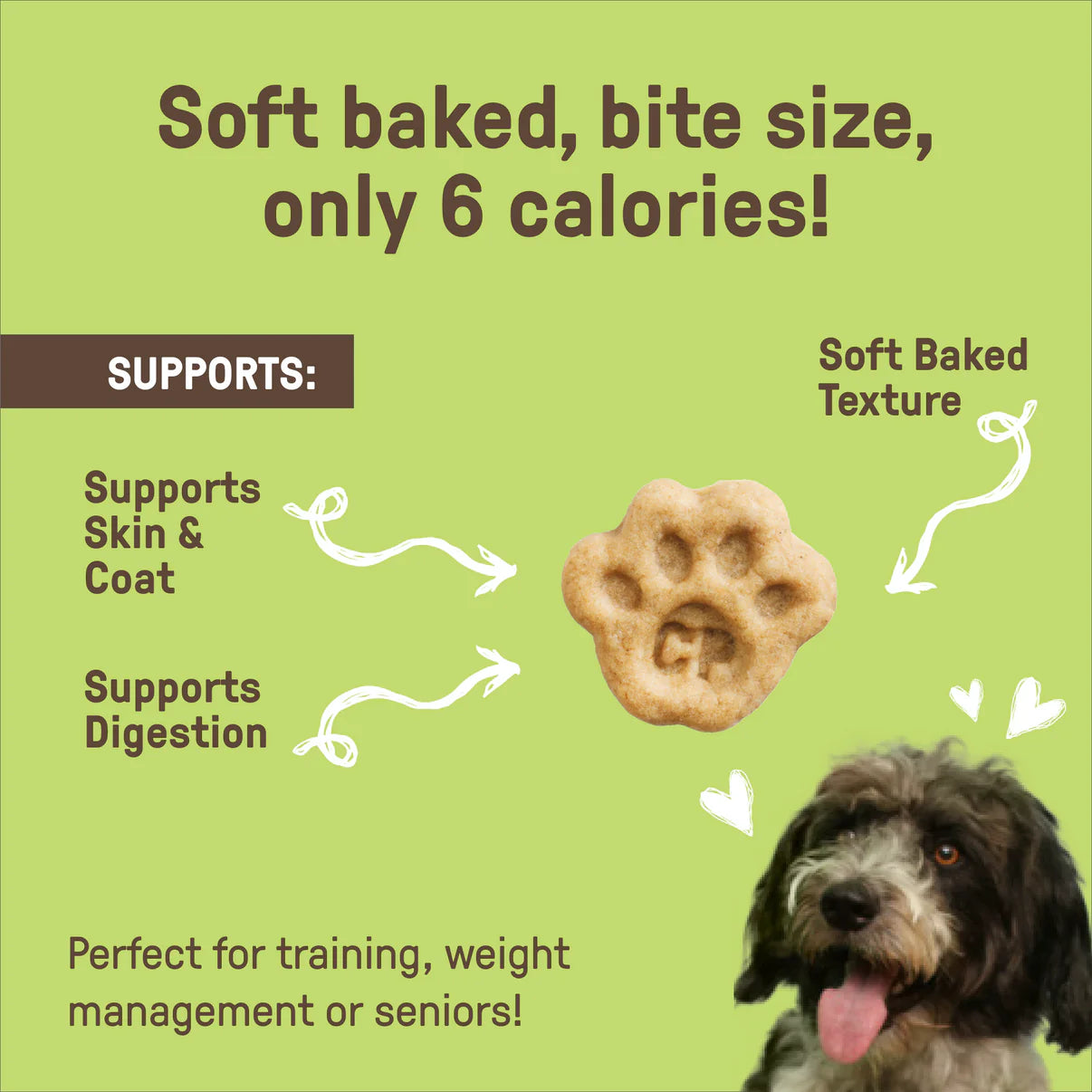 COOKIE PAL SOFT BITES Peanut Butter & Apple Soft Baked Bites