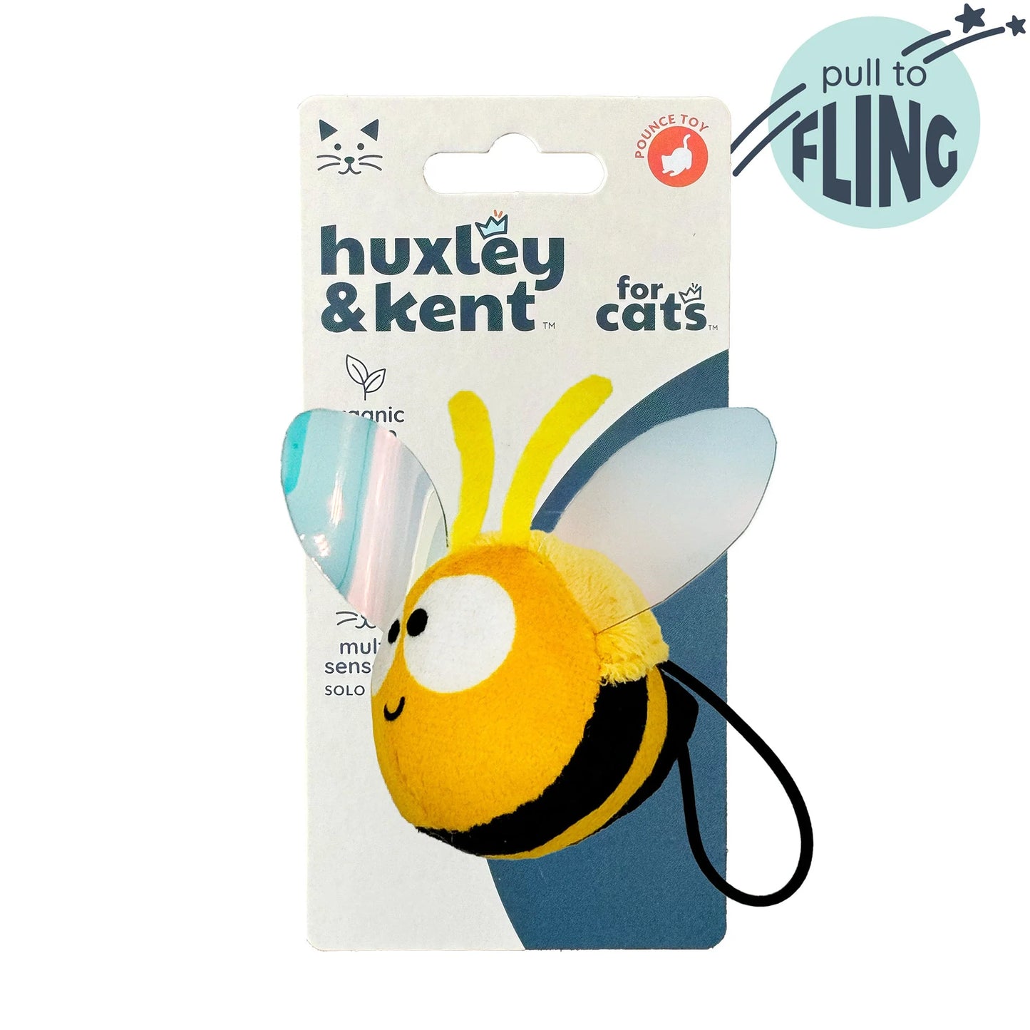 bumble bee flinger cat toy