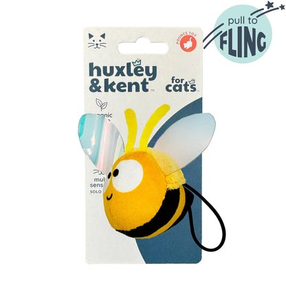 bumble bee flinger cat toy