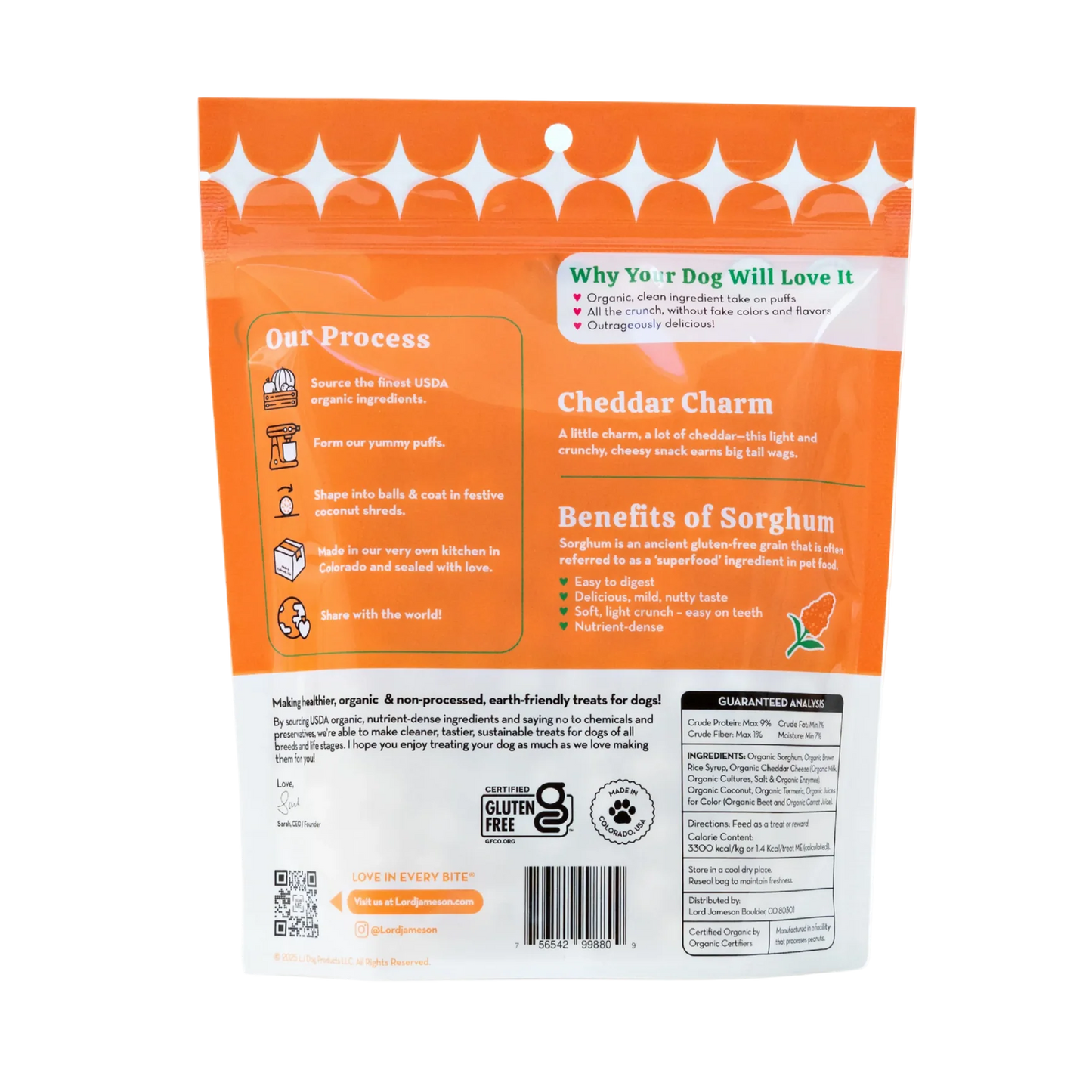 Love Puffs - Cheddar Charm Cheese Flavor