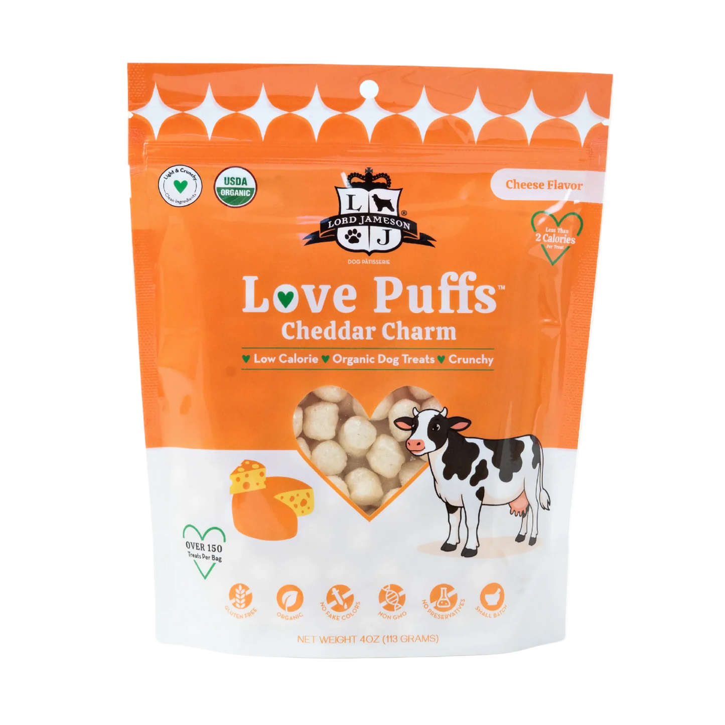 Love Puffs - Cheddar Charm Cheese Flavor