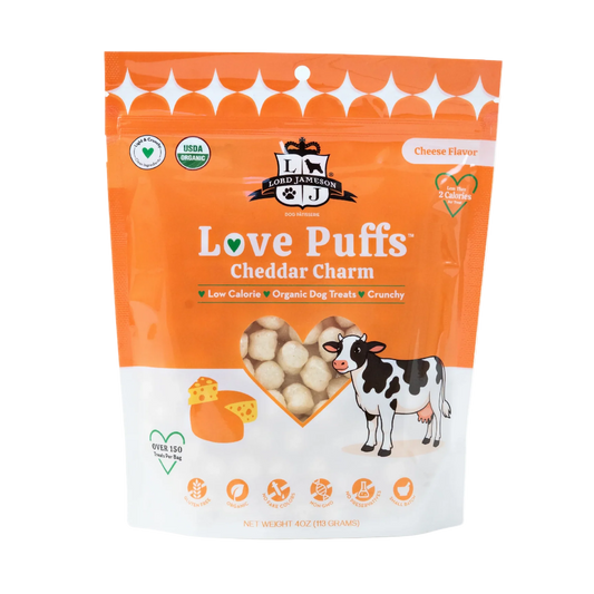 Love Puffs - Cheddar Charm Cheese Flavor