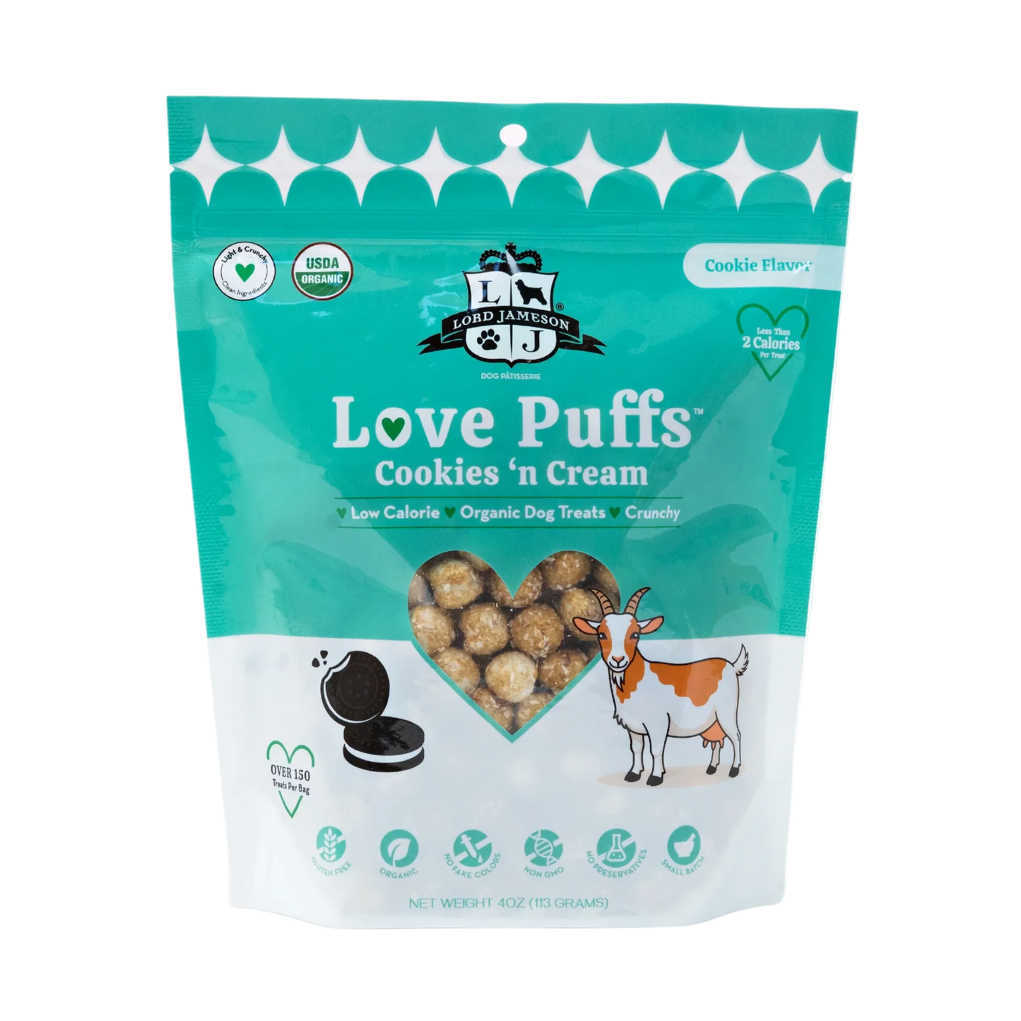 Love Puffs - Cookies 'n Cream Cookie Flavor