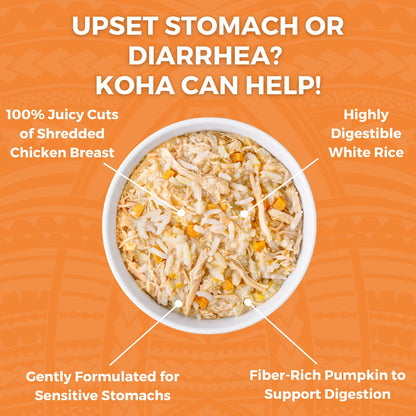 Limited Ingredient Bland Diet Chicken & White Rice with Pumpkin Recipe for Cats