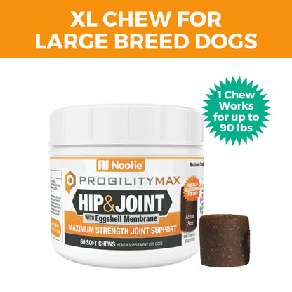 ProgilityMax Hip & Joint Soft Chews for Dogs 60ct