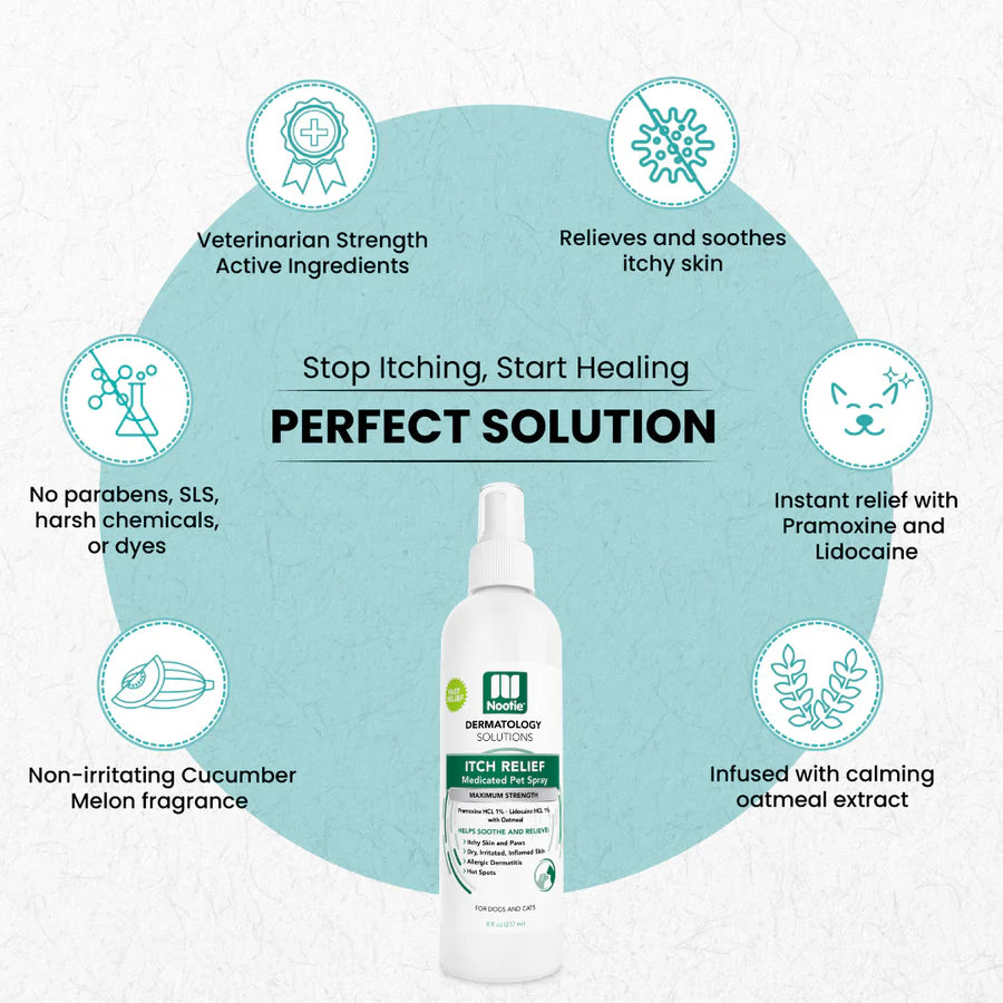 Medicated Itch Relief Spray 8oz