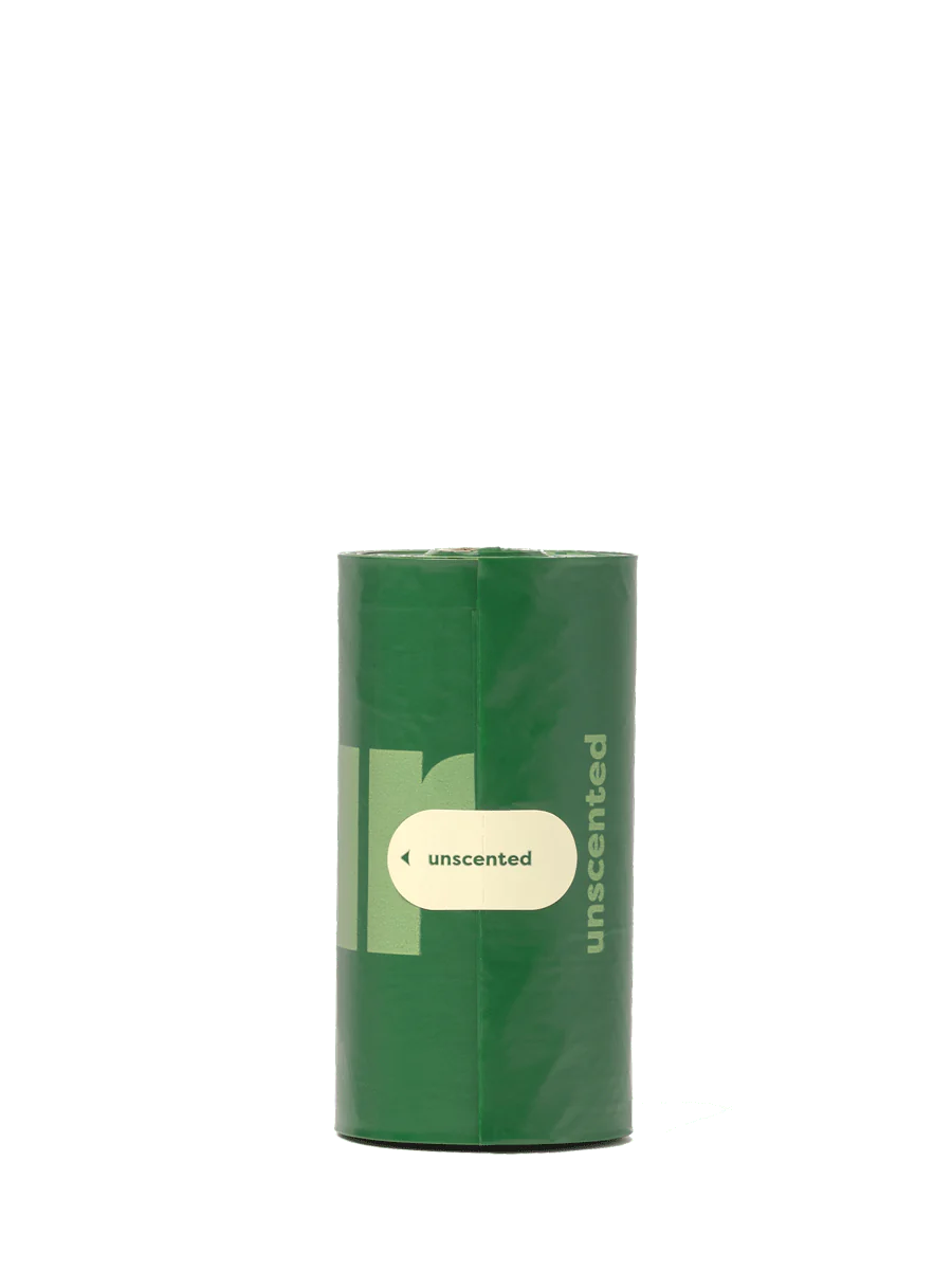 Poop Bags on Refill Rolls (4 Rolls, 60 bags)