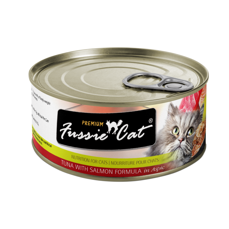 Fussie Cat Tuna With Salmon Formula in Aspic 2.82oz