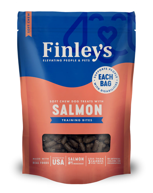 Finley's Soft Chew Training Bites Salmon Recipe  6oz
