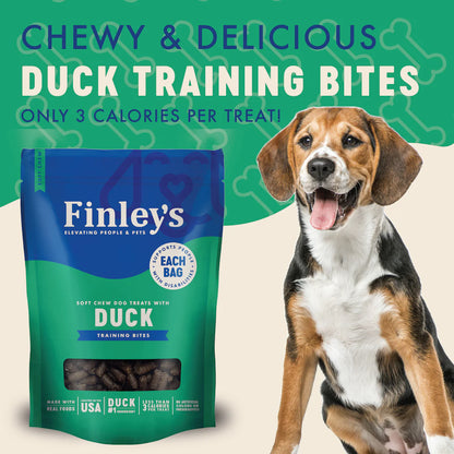 Finley's Soft Chew Training Bites Duck Recipe  6oz