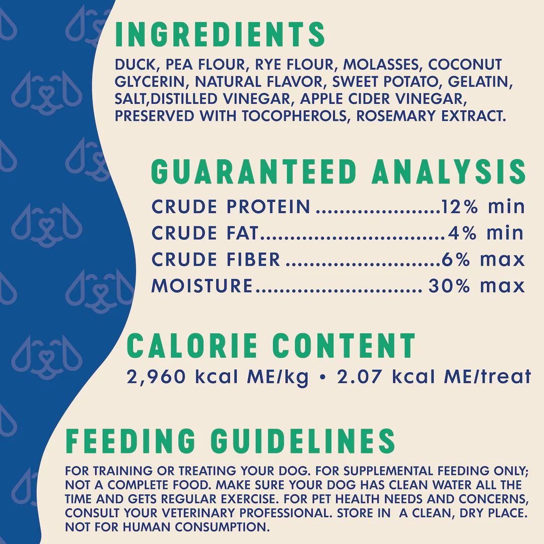 Finley's Soft Chew Training Bites Duck Recipe  6oz
