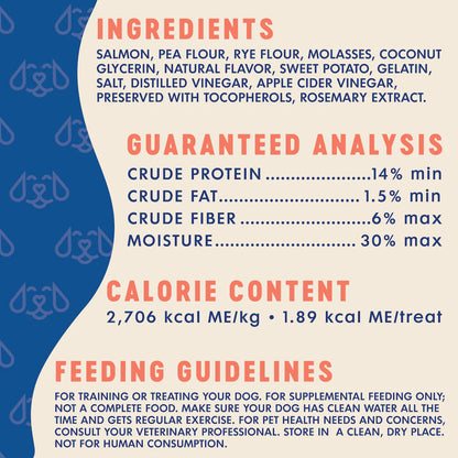 Finley's Soft Chew Training Bites Salmon Recipe  6oz