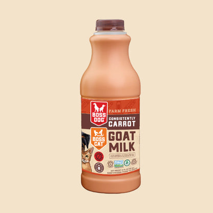 FROZEN RAW CARROT GOAT MILK 32oz