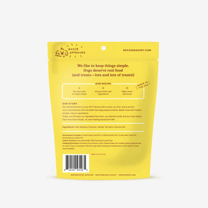 Bocce's Bakery Golden Glow Biscuits Dog Treats 6oz