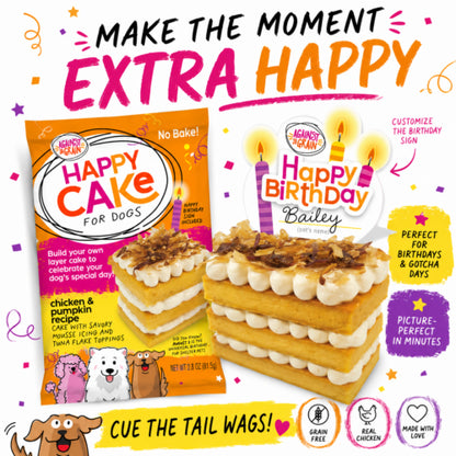 Happy Cake for Dogs