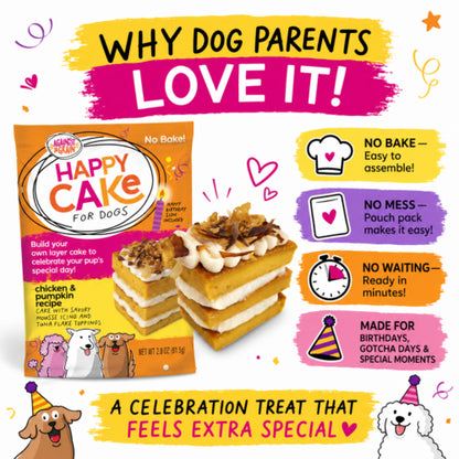 Happy Cake for Dogs