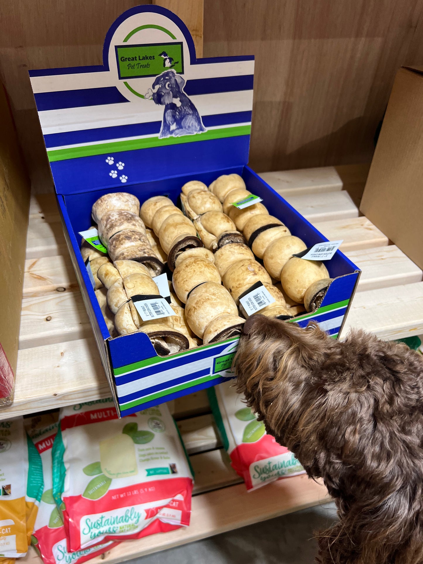 Great Lakes Cow Cheek Dog Treats, 5-7-in. HICKORY