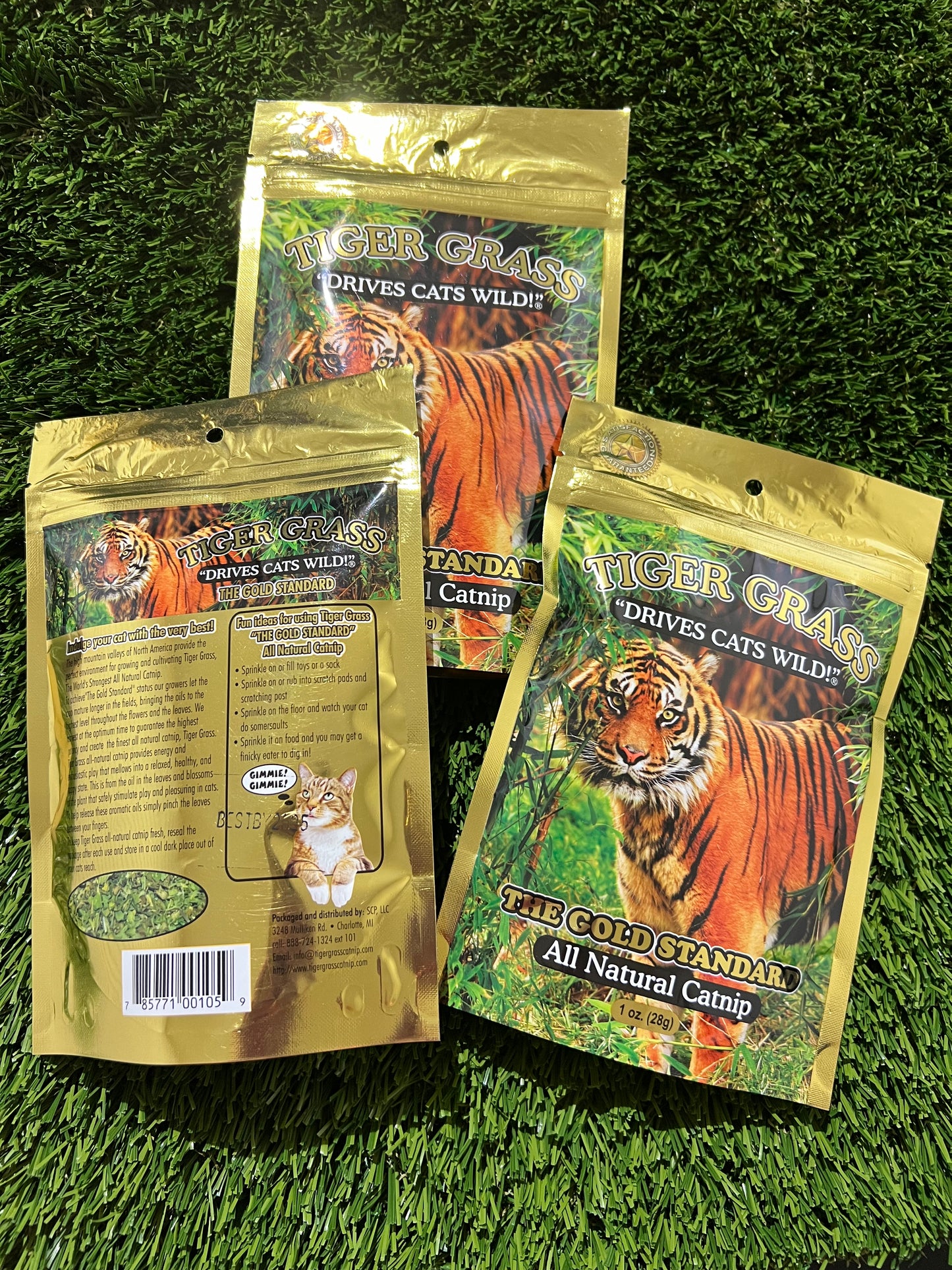 Tiger Grass All Natural Catnip