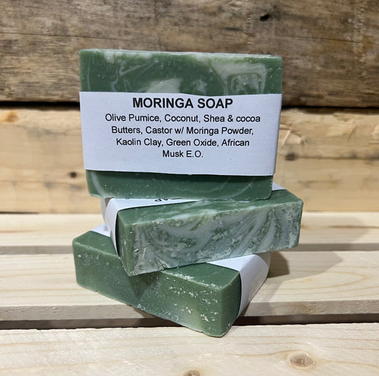 Moringa - Laurenkr's Naturals Handmade Soaps