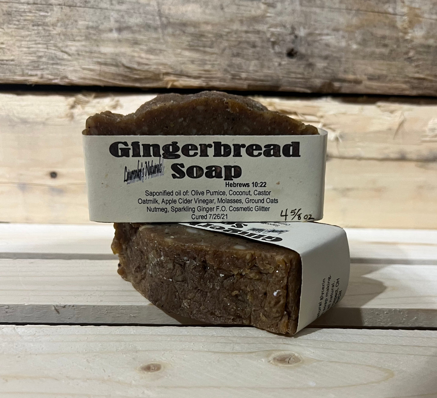 Gingerbread - Laurenkr's Naturals Handmade Soaps