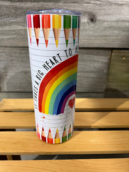 Teacher 20oz Straight Tumbler
