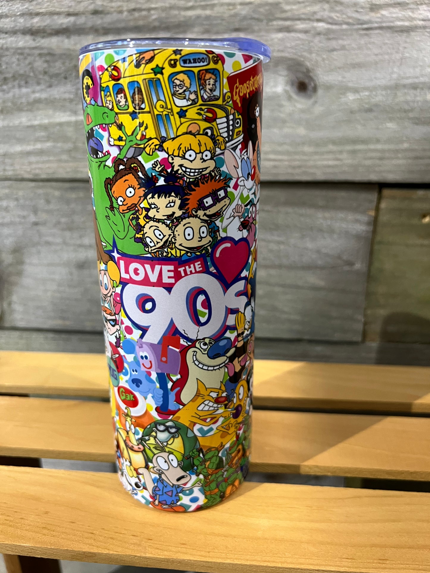 The 90's  20oz Straight Tumbler