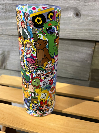 The 90's  20oz Straight Tumbler
