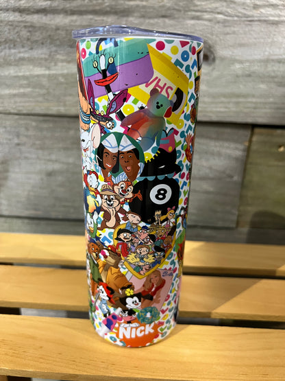 The 90's  20oz Straight Tumbler